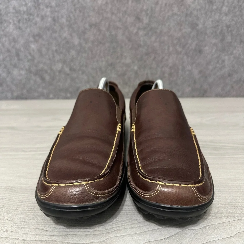 Cole Haan Tucker Venetian Mens 11 Brown‎ Loafers C04059 Leather Slip On Shoes